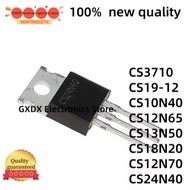 5PCS  new CS3710 CS19-12 CS10N40 CS12N65 CS13N50 CS18N20 CS12N70 CS24N40 TO-220