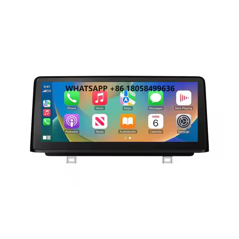 10.25" Wireless CarPlay Android Auto Car Multimedia Display for BW Series 3 4 F30 F31 F34 F32 F33 F3