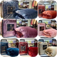 Velvet blanket in all colors 2.5kg 1.8kg