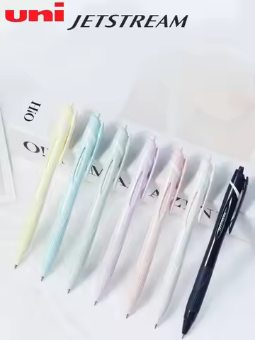 Uni Mitsubishi Pen JETSTREAM Click Retractable Roller Ball Pens, Super Smooth Long-term Writing No F