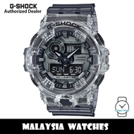 (OFFICIAL WARRANTY) Casio G-Shock GA-700SK-1A Special Color Model Semi Transparent Analog Digital Re