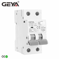GEYA GYR9NM AC Type RCBO 2P 4P Magnetic Circuit Breaker with Over Current and Leakage Protection Din Rail 10A 16A 25A