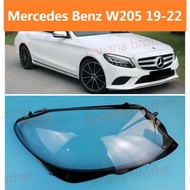 FOR Mercedes-Benz C W205  C180 C200 C260L C280 C300 2019-2022  HEADLAMP COVER  HEADLIGHT COVER  LENS