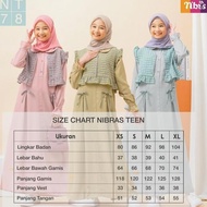 Sanco Gamis Remaja Nibras Nt 078 / Gamis Nibras Original / Nibras