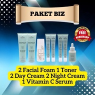 Biz Glanz+ Edelweiss Skincare 2 Facial Foam 1 Toner 2 DAY Cream 2 Night Cream 1 Vitamin C Serum Orig