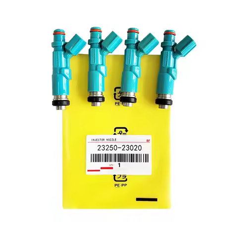 23250-23020 1/4 piece For Toyota 1999-2005 Yaris Vitz 1.0L 1.3L high-quality fuel injector 232502302