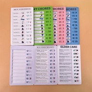 Multi-purpose Checklist Memo Board Reusable My Chores Checklist Board for RV Home Wall School Classr