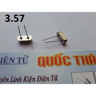 Combo of 5 quartz 3.57MHz