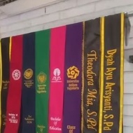 Custom 1st anniversary sash