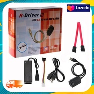 USB 2.0 to SATA + IDE (2.5 / 3.5 / 5.25") Cable