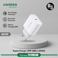 UGREEN 20W Single Port USB-C 60450 Charger Head Ugreen Charger