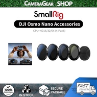 SmallRig Nano Filter Kit Only for DJI Osmo Nano, Includes CPL Polarizing Filter, ND16, ND32, and ND6