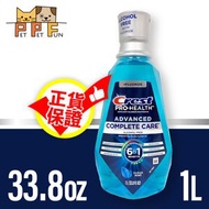 Crest - (296)專業健康6合1全效護理漱口水 - 薄荷味1L #83444 (平行進口)