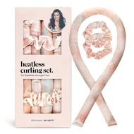 New 3pcs/set No Heat Sleeping Curling Iron Hairdressing Big Wave Curling Iron Lazy Curl Wave Styler 