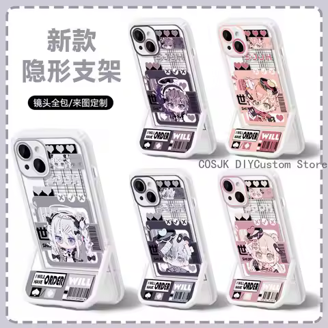 Game Project Sekai Kamisiro Rui AKIYAMA MIZUKI Iphone15 Promax Phone Case Phone Holder IPhone 16 13 