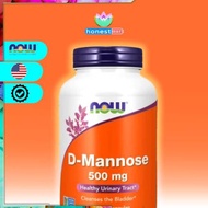 Now D-Mannose 500mg urinary tract support pills