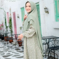 GAMIS RAYNA DRESS MATCHA | DRESS BY ATTIN