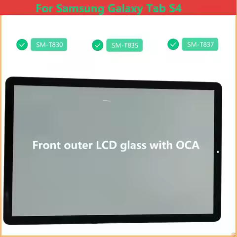 A+For Samsung Galaxy Tab S4 T830 T835 T837 SM-T830 SM-T837 SM-T835 Touch Screen Panel Tablet Front O