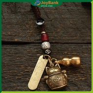 GANTUNGAN Lucky Cat Keychain Brass Car Keychain Feng Shui Chinese Lucky Cat Fortune And Rich Lucky C