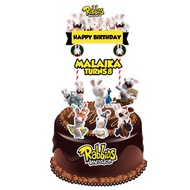 Rabbids Invasion Cake Topper DIY