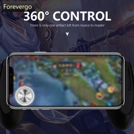 FOREVERGO 1Pc Round Game Joystick For Mobile Phone Rocker Tablet Metal Button Controller With Suctio