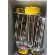 Incandescent boiler 9kw flange 14.3