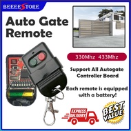 AUTO GATE REMOTE 330MHz / 433MHz Remote Control AUTOGATE