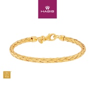 HABIB Oro Italia 916 Yellow Gold Bangle (For Baby) GB94211025(2.5Y)-BBY (22K Gold)
