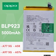 SUPERVOOC BLP923 BATERI 5000mAh UNTUK OPPO A77 5G / A97 5G / A58 / A57s – KOMPATIBEL & OEM GANTI BAT