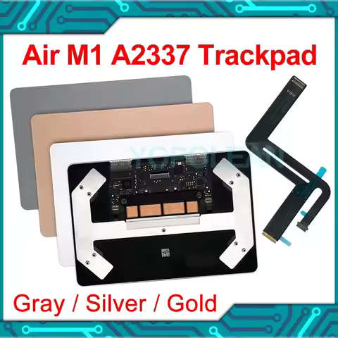 New Space Gray Silver Gold A2337 Touchpad Trackpad With Cable For Macbook Air 13" A2337 Trackpad Lat