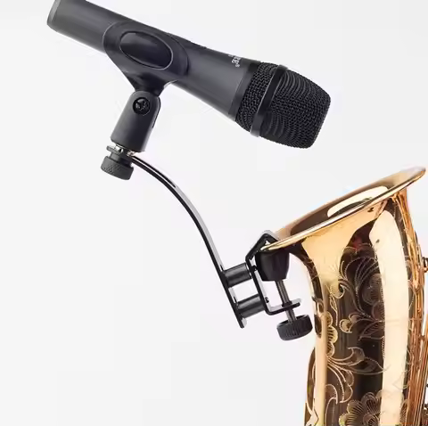 Drum Microphone Stand Adjustable Clips Set Clamps Shockproof Clip Holder Groove Gear Studio Stand Fo