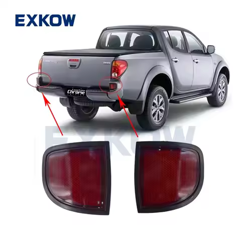 Car Rear Lamp Reflector Kit for Mitsubishi L200 Triton IV KA4T KA5T KА9Т KB4T KB5T KB7T KB8T KB9Т 20