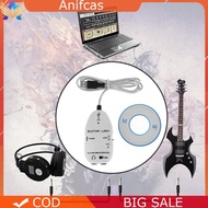 Guitar to USB Sound Player Sound Card Effector Interface Link Audio Cable
