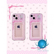 MERAH Cute pink rabbit Soft Case HP OPPO A18 A38 A58 A5s A9 A5 A57 A15s A16e A17 A53 A33 A54 A55 A74