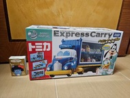 全新絕版2015年唐老鴨展示貨櫃車 TAKARA TOMY Express Carry