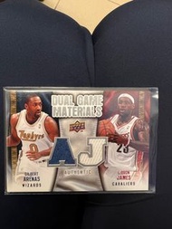 Lebron James jersey card