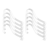 10Pcs High Heels Display Rack Transparent Acrylic Sandal Rack Arch Shelf Thicken Shoe Display Holder