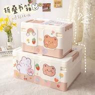 Book Storage Box Cute High School Classroom Use Students Pack Book Organizer Box Foldable Storage Bo