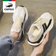 Cartier Crocodile Men's Shoes Sports Casual Canvas Shoes Men's Low Top All-Match Forrest Gump Shoes 