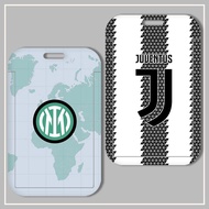 Football Team Juventus DIY Card Holder Custom Student ID Personal ID Card Case Bank Card Work ID Car