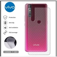 Skin Carbon Vivo V5 V5s V7 V7+ V9 V9 Pro V11 V11i V11 Pro V15 V15 Pro V17 V17 Pro V19 V19 Neo V20 V2