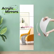 Acrylic Mirror Wall Stickers,Unbreakable Mirror Sticker,DIY Decoration Bedroom Bathroom Wall Mirror,