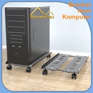 CPU Bracket CPU Stand CPU Stand Support With Multifunctional Wheels For Office Desk