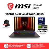 MSI Vector 16 HX AI Gaming Laptop - Intel Core Ultra 7 processor - NVIDIA GeForce RTX 5070Ti - 16" Q