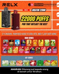 Ninja Wheat Flour RELX Creator 22k 22000puffs (batt3 buy seperate) Flour TTW