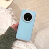 安卓果凍全包 mate70pro适用华为 Mate 70 Pro+手机壳mate60pro+保护套 Mate 50E防摔Mate 40pro-果凍藍 華為 Mate 40