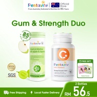 Pentavite Oral Probiotic Micro Bubble Tablet Effervescent Combo Mix With Vitamin B Complex, VC, D3, 
