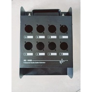 CHANEL Snake Cable Box 4 Ch Line In Out Or Mic Box Cable SNAKE 4 Channel, Snake Box Box, 4 Holes Thi