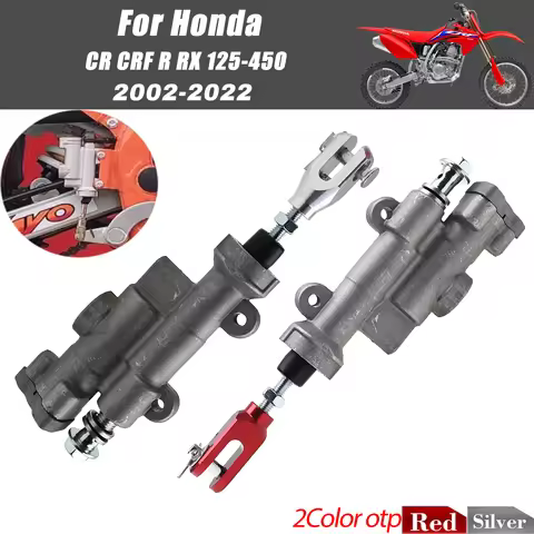 Motorcycle Leak-Proof Rear Brake Master Cylinder Pump For Honda CR125R CR250R CRF250R 250X KAYO T4 T