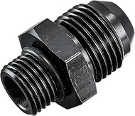 Tepilauda 8AN Male Flare to 6AN ORB O-ring Boss Fuel Pump Rail Adapter Fitting Aluminum Black